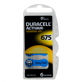 Duracell Size 675 Hearing Aid Battery