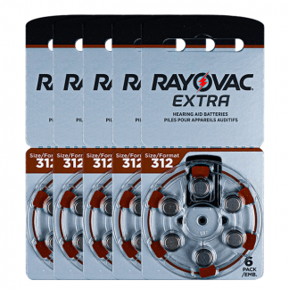 Royovac Size 312 Hearing Aid Battery