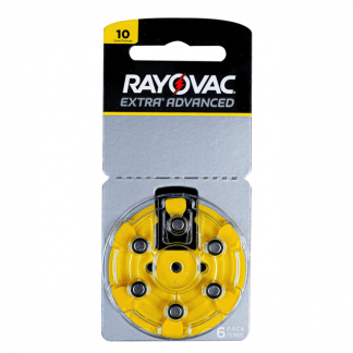 Rayovac size 10 hearing aid battery