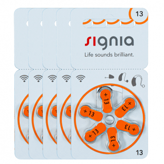 Signia Size 13 Hearing Aid Battery