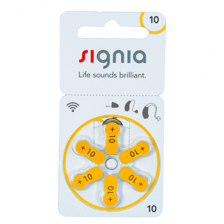 Signia Size 10 Hearing Aid Battery