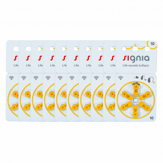 Signia Size-10 Hearing Aid Battery