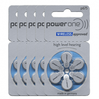 Power One P675 Hearing Aid Battery